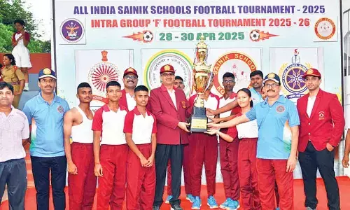 Sainik School Korukonda emerge overall champs