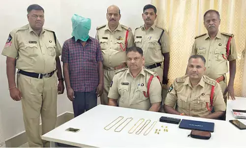 Inter-state thief caught in Tirumala