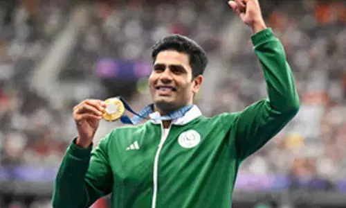 Pakistans Olympic champion Arshad Nadeems Instagram account blocked in India