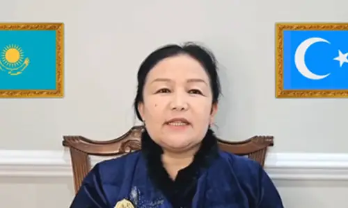 Uyghur scholar demands action against Chinas genocide and slave labour