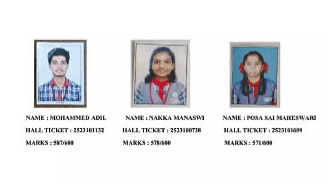 Hyderabad: Sri Triveni School excels in SSC results Hyderabad: Sri Triveni School excels in SSC results