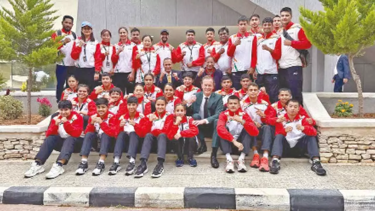 India placed second with 15 gold medals