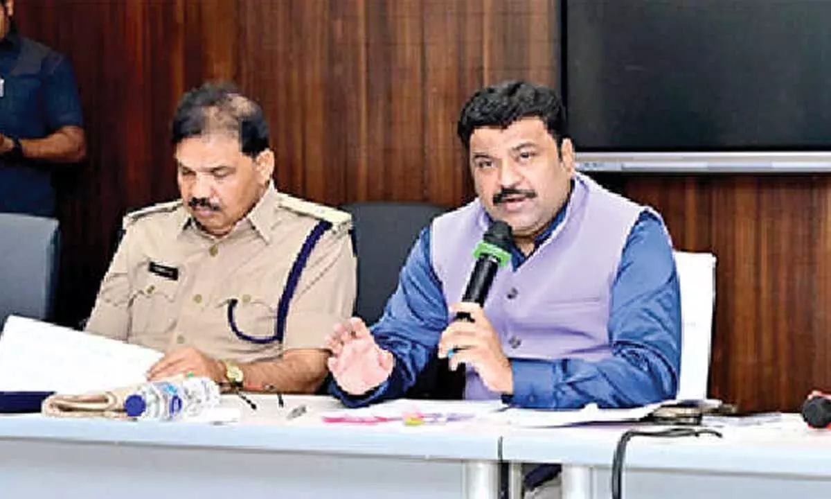 Collector reviews arrangements for NEET UG 2025