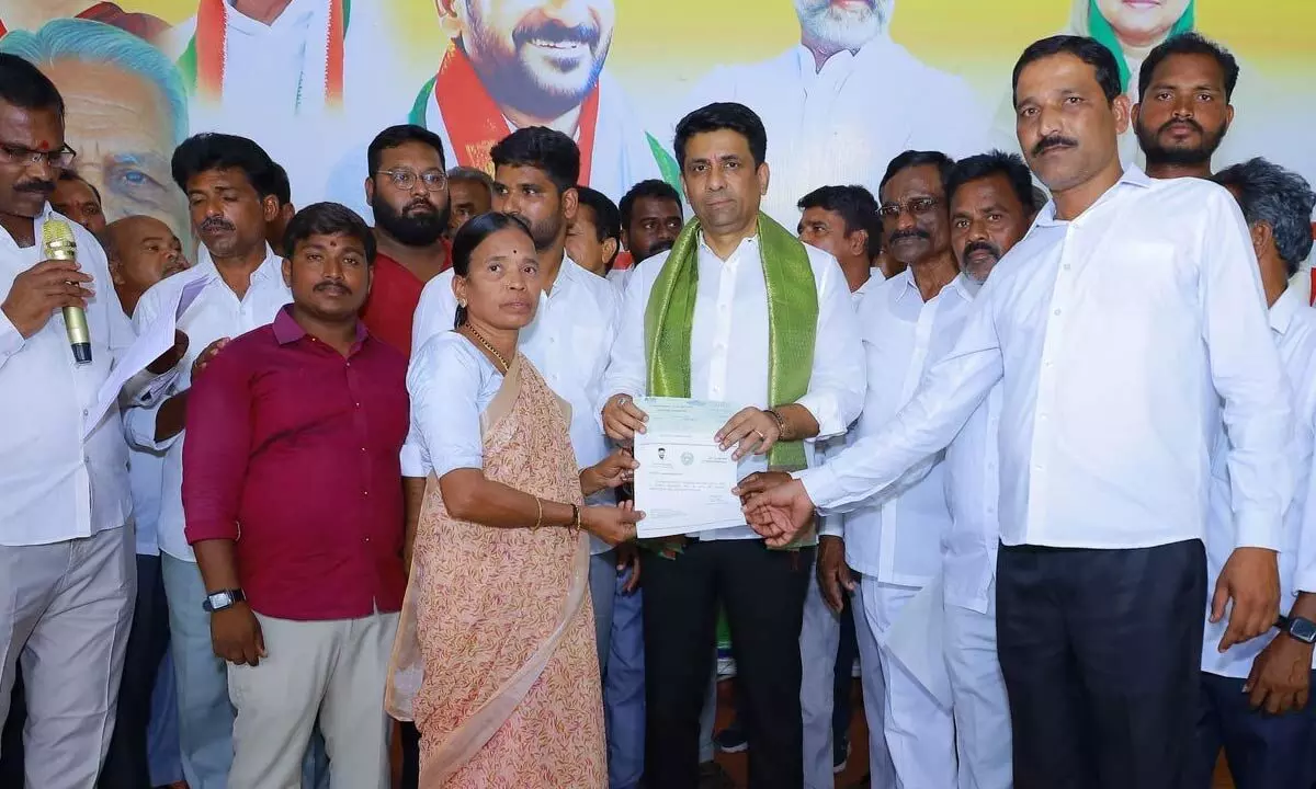 MLA Dr. Kuchukulla Rajesh Reddy Distributes CMRF Cheques to 57 Beneficiaries