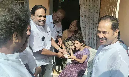 MLA distributes pension