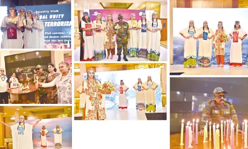 Country Club Hosts Subtle Peace Walk to Condemn Terrorism and Promote Global Unity