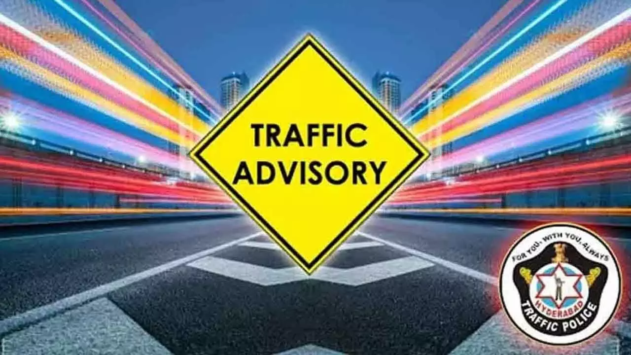 Traffic advisory issued for IPL match on Monday Traffic advisory issued for IPL match on Monday