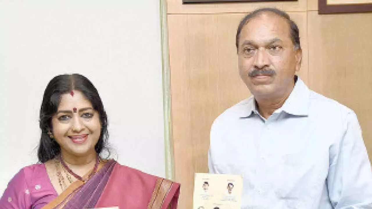 LB Stadium to reverberate with music by over 1K artistes tomorrow: Alekhya LB Stadium to reverberate with music by over 1K artistes tomorrow: Alekhya