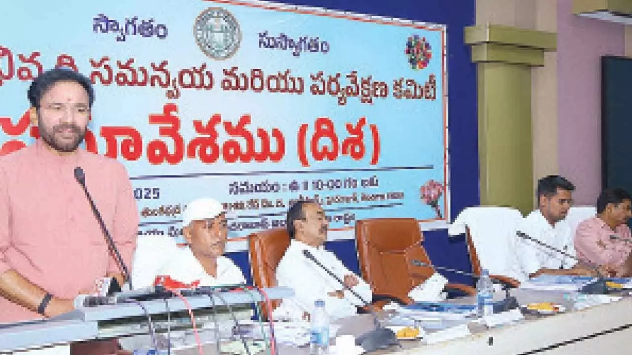 Equal infra devpt needed in all areas of city: Kishan Equal infra devpt needed in all areas of city: Kishan