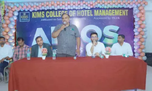 KIMS Hotel Mgmt College organises ADIOS farewell party