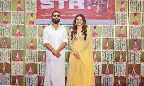 Work on Simbus film with director Ramkumar Balakrishnan begins with traditional pooja