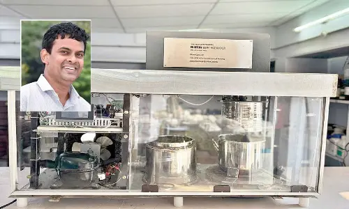 Bapatla PHTC scientists invent GI-reducing smart rice cooker