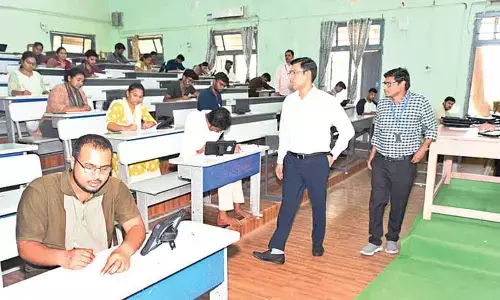 APPSC Group-I mains written exams begin peacefully in Tirupati