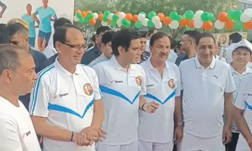 Continuous polls major obstacle for Viksit Bharat: Shivraj Singh Chouhan at run for One Nation, One Election in Noida