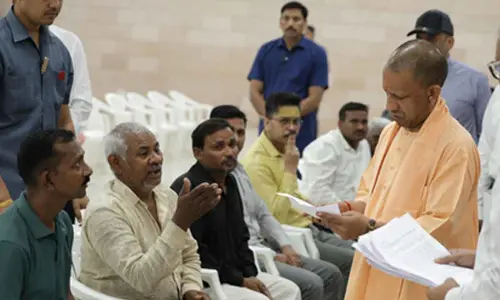 CM Adityanath holds Janata Darshan, addresses grievances of over 60 residents