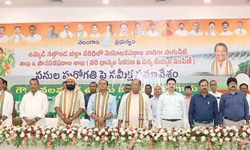 Ministers take stock of pending irrigation projects