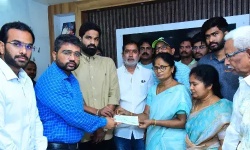 Ex gratia cheques given to families of 3 victims