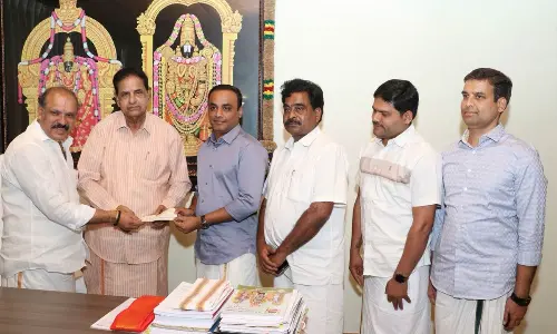 Rs 1.5 cr donated to SV Annaprasadam Trust