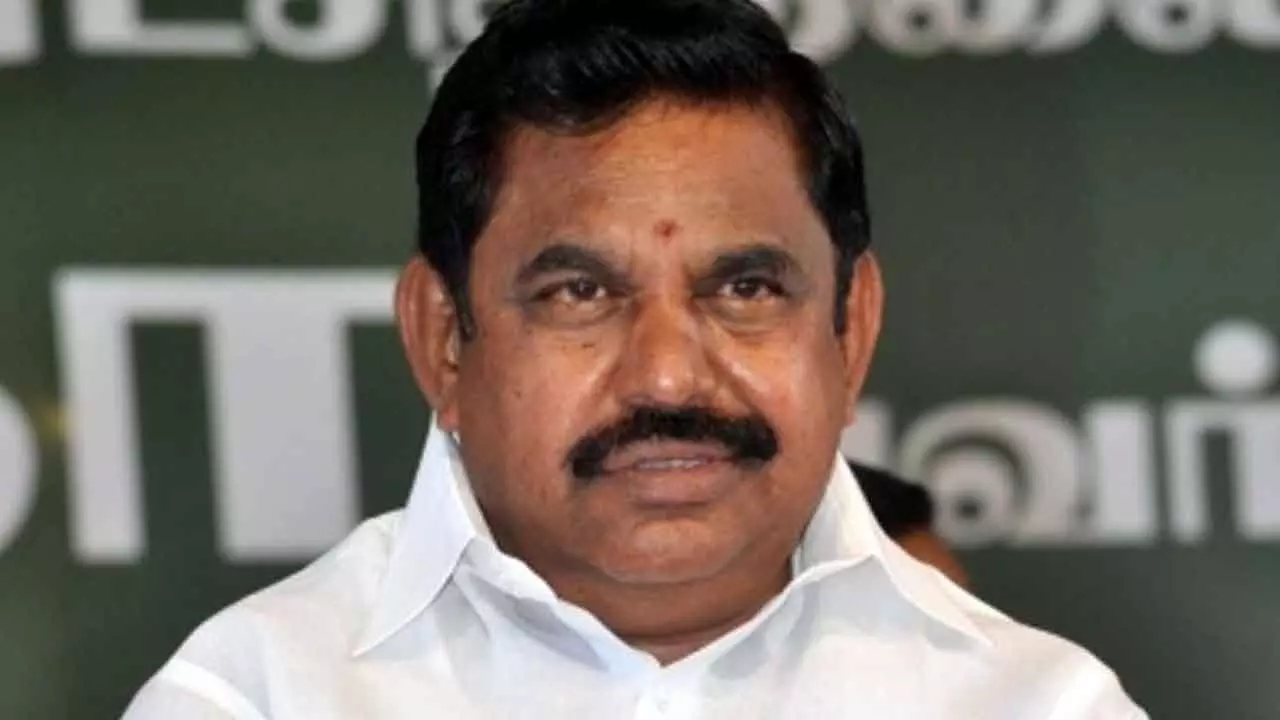 EPS slams DMK govt over arrest of AIADMK MLA, party functionaries EPS slams DMK govt over arrest of AIADMK MLA, party functionaries