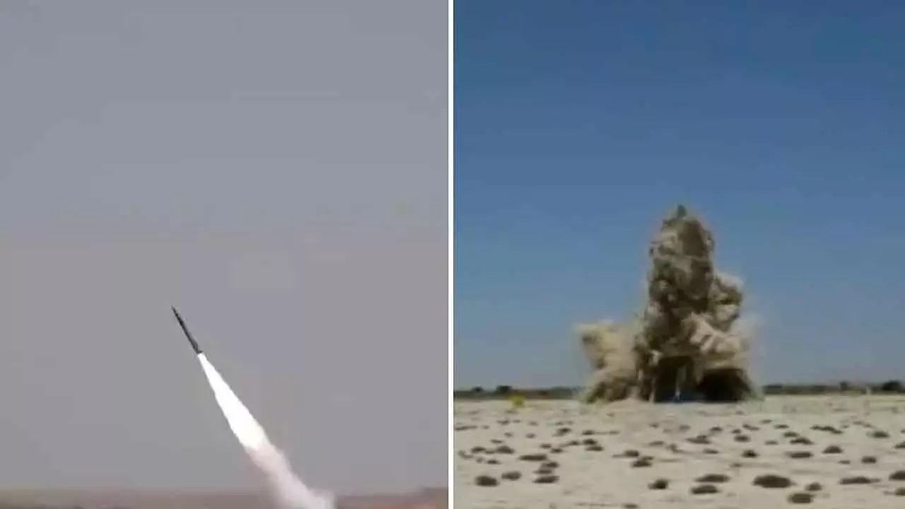 Pak launches 2nd missile test amid rising tensions Pak launches 2nd missile test amid rising tensions