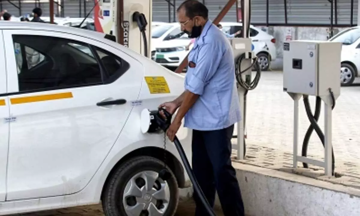 India projected to have 123 million EVs on roads by 2032: Report India projected to have 123 million EVs on roads by 2032: Report