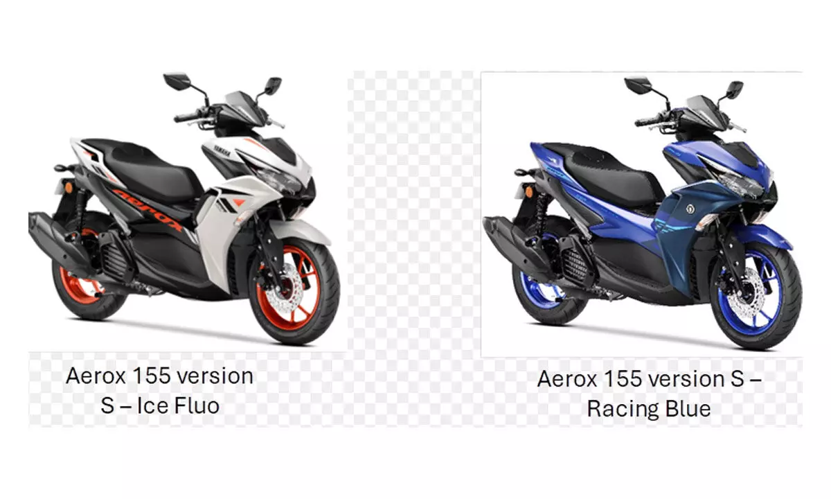 2025 Aerox 155 version S launched with Refreshing Colours & Graphical Enhancements 2025 Aerox 155 version S launched with Refreshing Colours & Graphical Enhancements