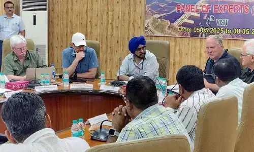 International expert team visits Polavaram project