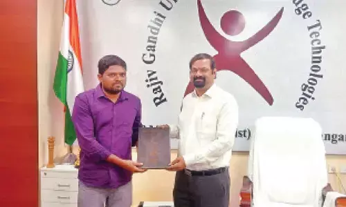 RGUKT faculty member awarded PhD