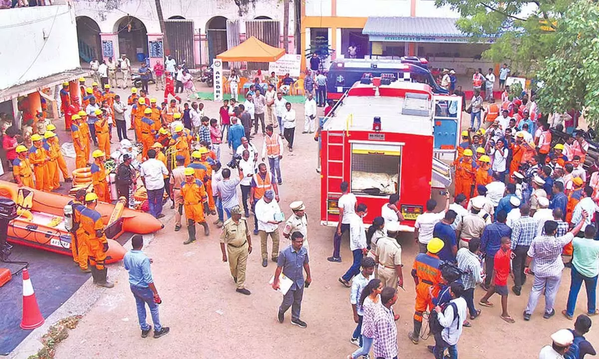 Mock drills held at key cities in Across State