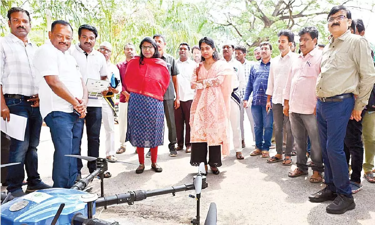 Use of drones beneficial to farmers