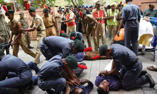Civil defence mock drills held in Hyderabad