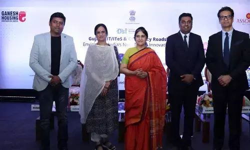 Ganesh Housing unveils the visionary Million Minds Tech City at the ‘Gujarat IT/ITES Policy 2022-27 Roadshow’ held in Hyderabad