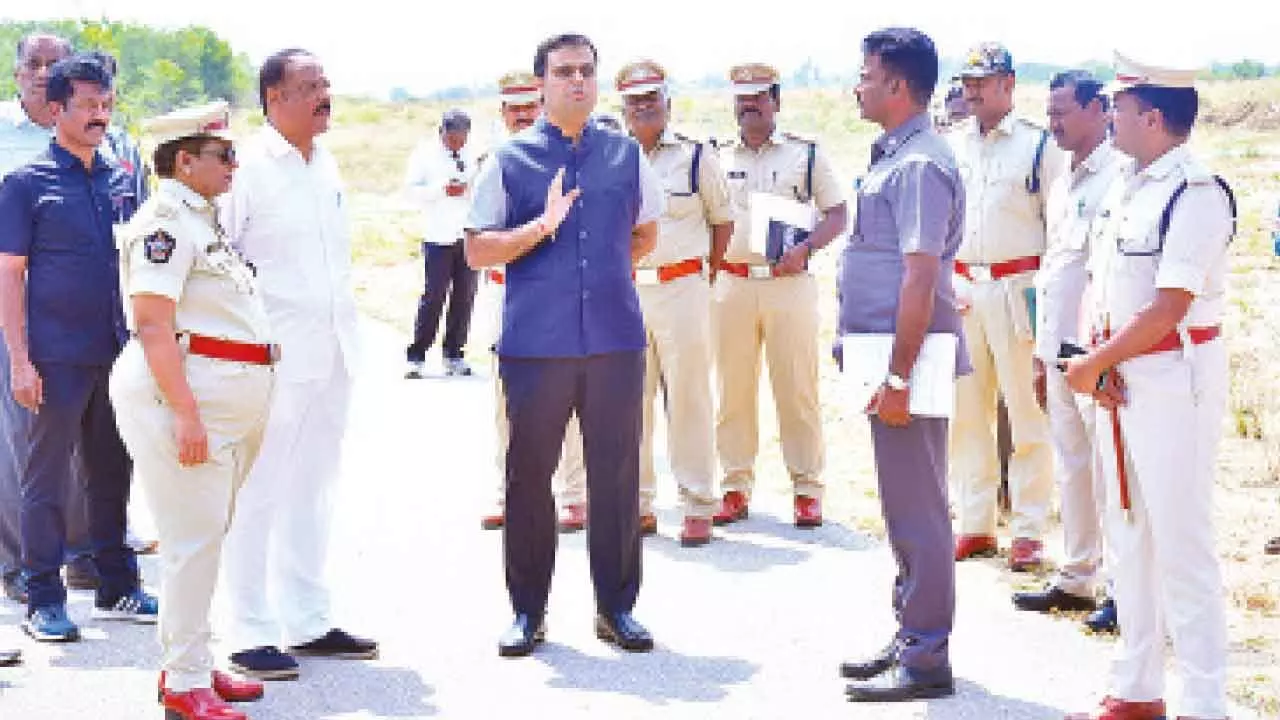 Tight security for CM’s visit to Sathya Sai dist