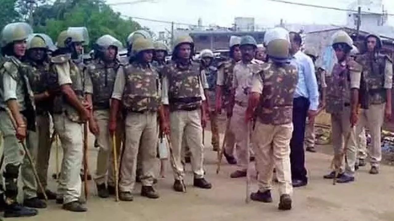 Vijayawada: Security beefed up post-operation Sindoor Vijayawada: Security beefed up post-operation Sindoor