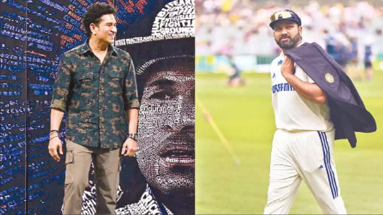 You’ve given your best to Indian cricket as a player, captain: Sachin lauds Rohit’s Test career You’ve given your best to Indian cricket as a player, captain: Sachin lauds Rohit’s Test career