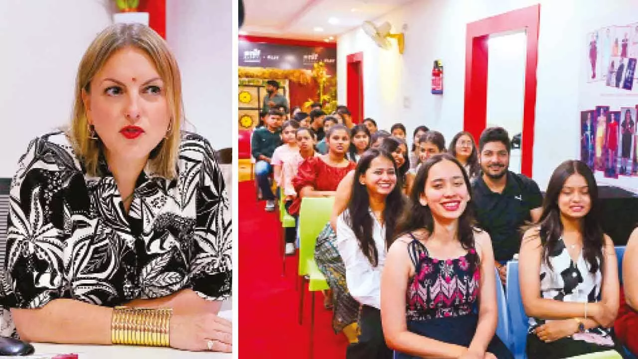 UK Design Icon Sarah Manning Leads Exclusive NIF Global Workshop in Hyderabad UK Design Icon Sarah Manning Leads Exclusive NIF Global Workshop in Hyderabad