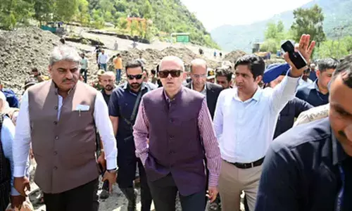 After failed Pak drone attacks, CM Omar Abdullah rushes to Jammu to take stock of situation