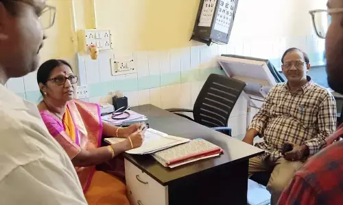 DMHO inspects Sriram Nagar Urban Health Centre