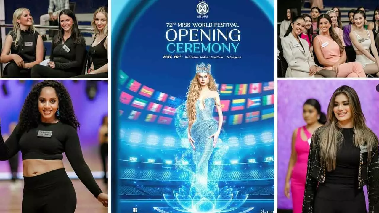 A Global Celebration Of Beauty, Culture And Purpose: Hyd gets ready for Miss World glitz & glamour A Global Celebration Of Beauty, Culture And Purpose: Hyd gets ready for Miss World glitz & glamour