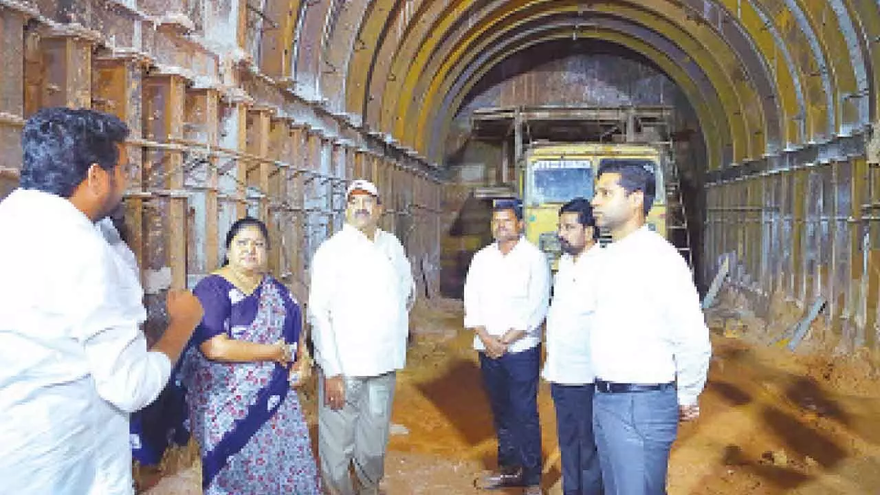 Tummala sets 4-month deadline for Yathalakunta tunnel completion Tummala sets 4-month deadline for Yathalakunta tunnel completion