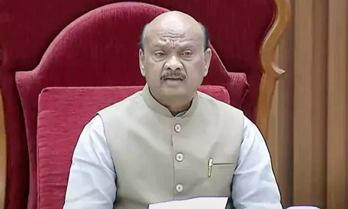 AP assembly speaker donate one month salary to support Indian armed forces AP assembly speaker donate one month salary to support Indian armed forces