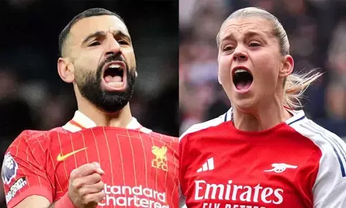 Salah, Russo win soccer writers’ Footballer of the Year awards