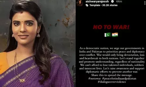 Aishwarya Rajesh faces backlash over peace message amid India-Pakistan tensions