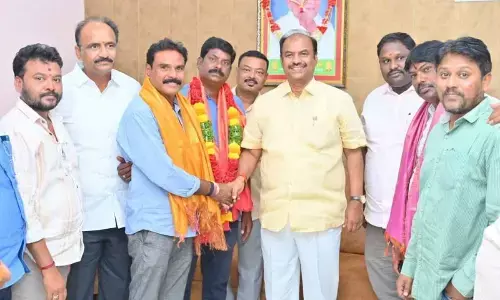 Gadwal Mla Bandla Krishna Mohan Reddy Honors Newly Elected Mahabubnagar Press Club Members