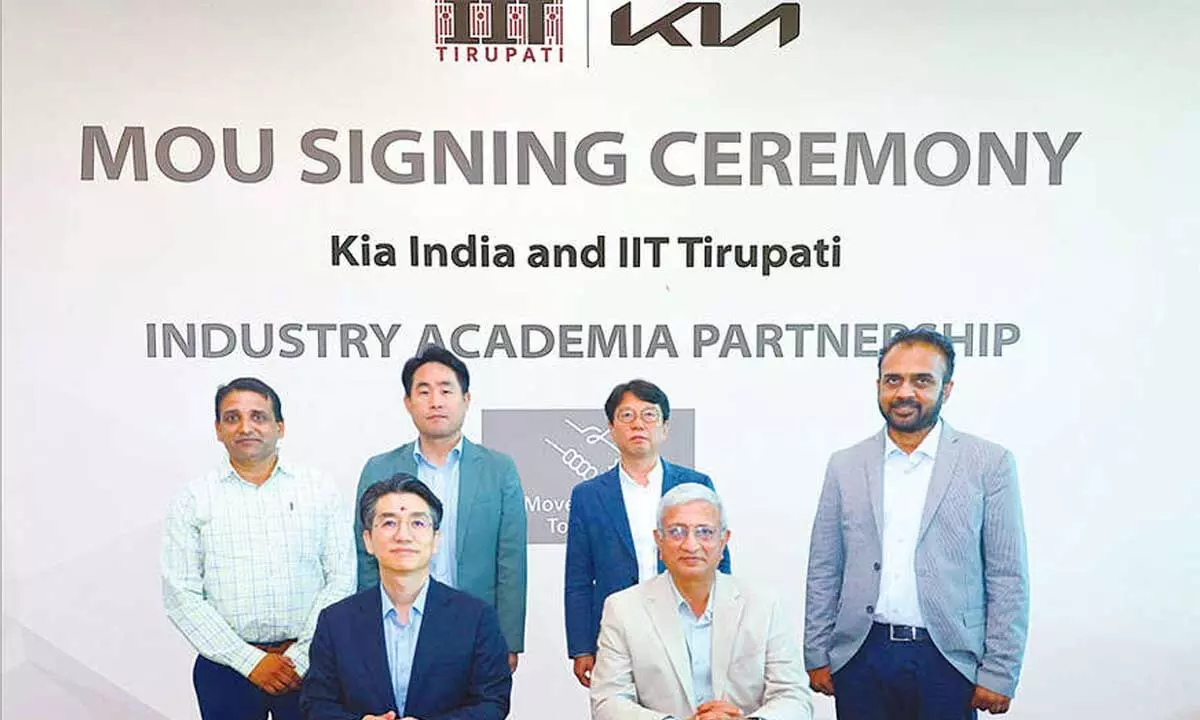 Kia India-IIT Tirupati sign MoU to drive innovation