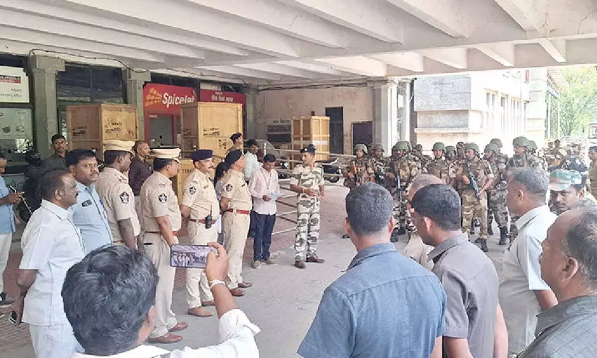 Security forces stage simulated attacks at SHAR, Tirupati airport in war-like scenario Security forces stage simulated attacks at SHAR, Tirupati airport in war-like scenario