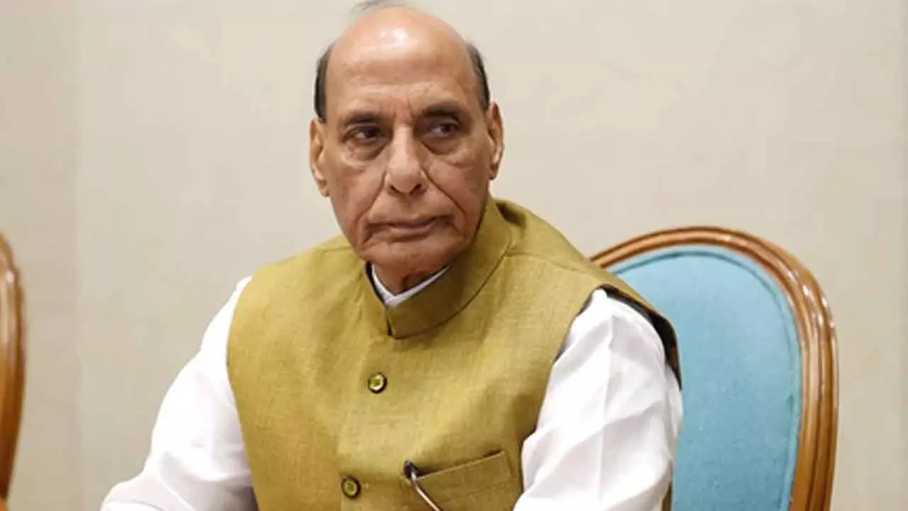 Rajnath Singh to visit Bhuj airbase after review of Western border security Rajnath Singh to visit Bhuj airbase after review of Western border security