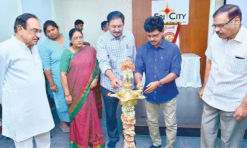 Srivani hosts ‘Aatreya Geethamrutham’ at Sri City