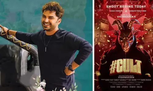 Vishwaksen unleashes ambitious multi-lingual thriller ‘CULT’