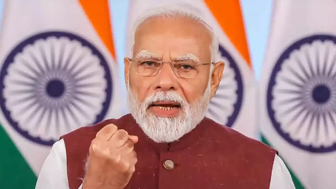 Nuclear blackmail will not come in the way of anti-terror action: PM Modi Nuclear blackmail will not come in the way of anti-terror action: PM Modi